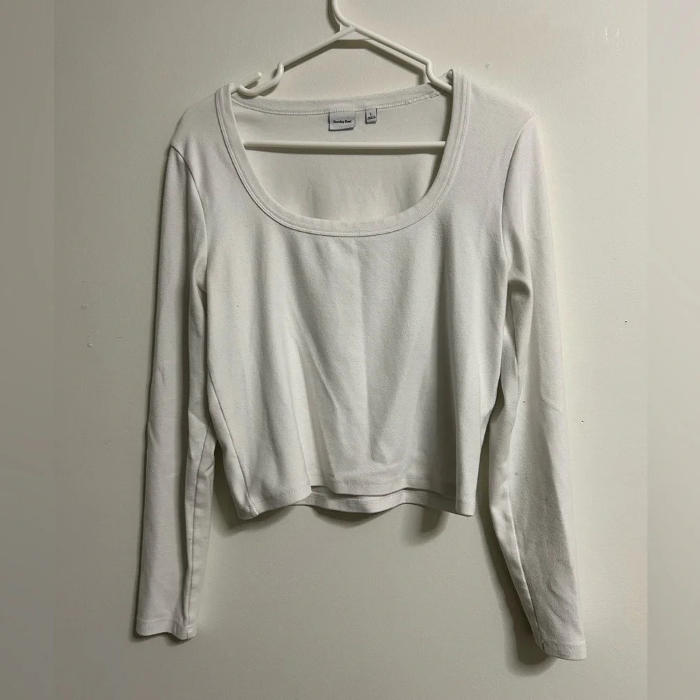 Sunday  Best White‎ Long Sleeve Shirt